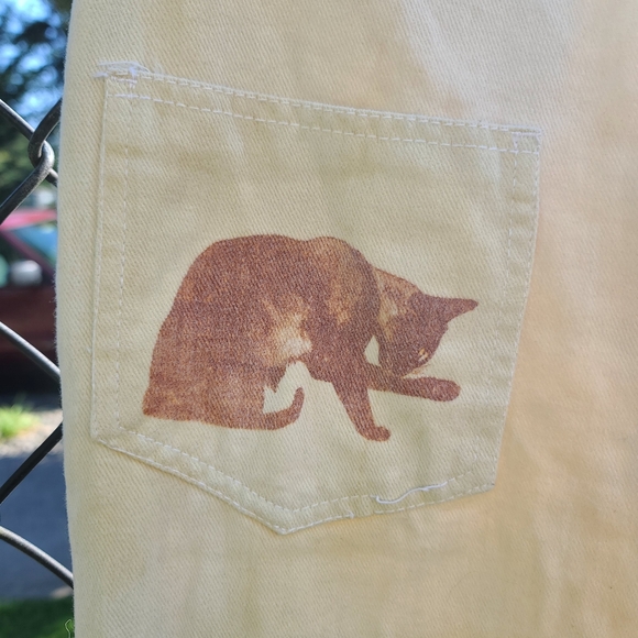 Vintage Denimites Cat Jeans Siamese Bermese - Picture 6 of 8